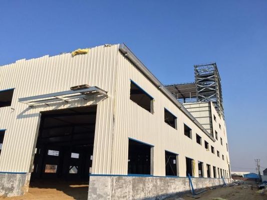 맞춤 포털 프레임 웨어하우스 및 워크샵 프로젝트에 대한 철강 구조 건물