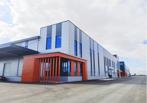 강철 구조 공장 작업장 건물 조립식 강철 구조 창고 엔지니어링 보관 건물